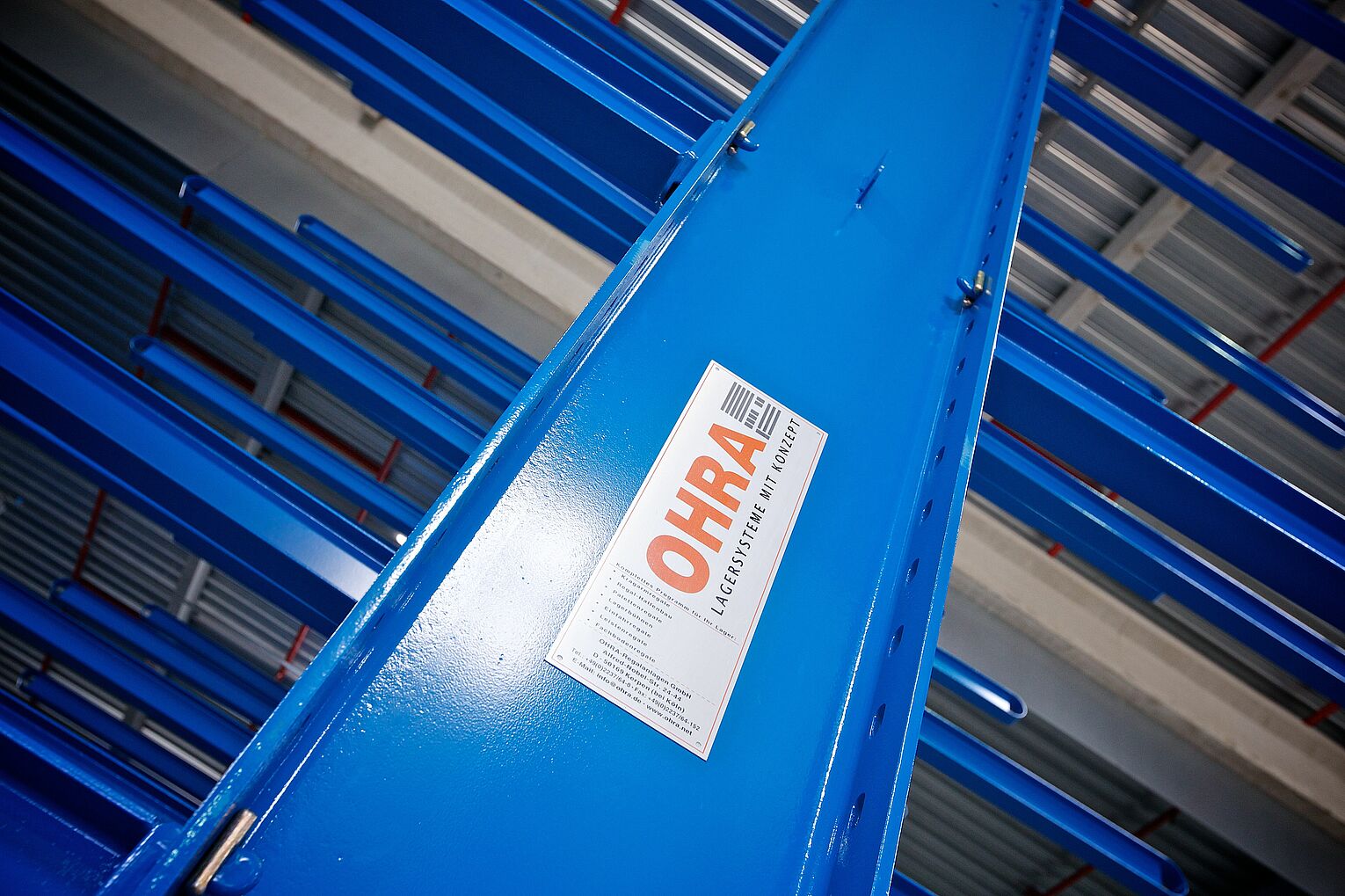 [Translate "Romania"] Cantilever racking system by OHRA