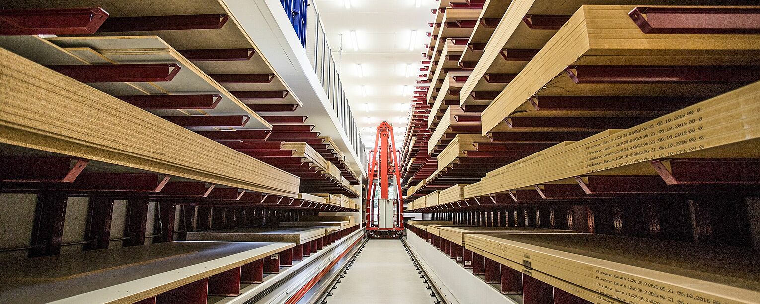 [Translate "Romania"] Automatic Cantilever racking